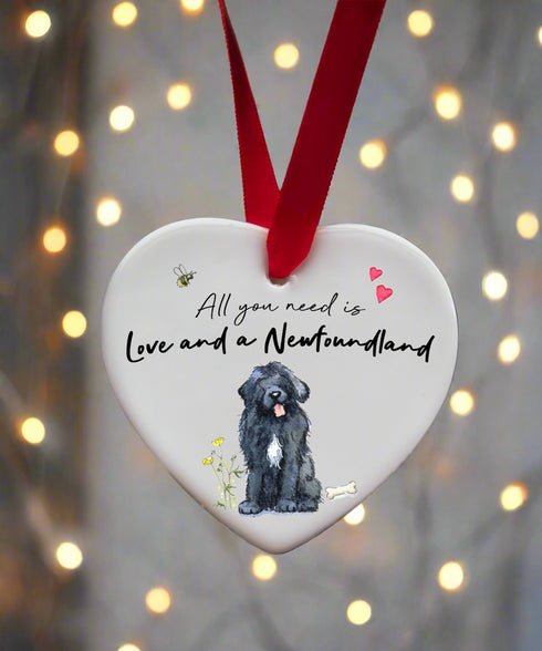 Love and a Newfoundland Ceramic Heart